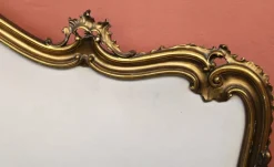 Pamono Rococo Headboard with Bed Frame and Footboard, 1950s Hot