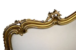 Pamono Rococo Headboard with Bed Frame and Footboard, 1950s Hot