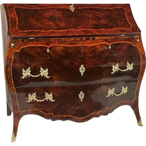Pamono Rococo Secretary, Germany, 1750s