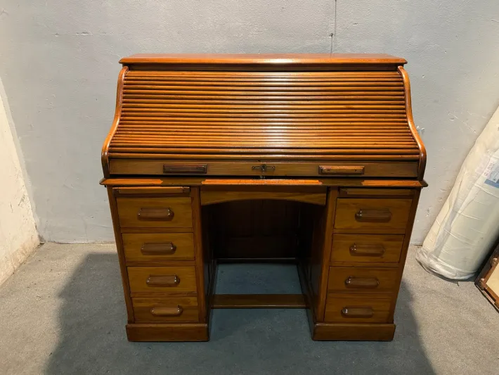 Pamono Roller Shutter Desk, 1890s Sale