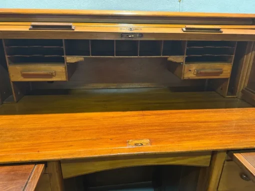 Pamono Roller Shutter Desk, 1890s Sale