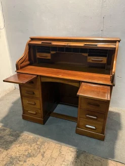 Pamono Roller Shutter Desk, 1890s Sale