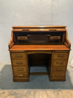Pamono Roller Shutter Desk, 1890s Sale