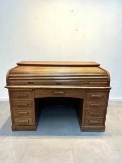 Pamono Roll-Top Desk in Oak Online