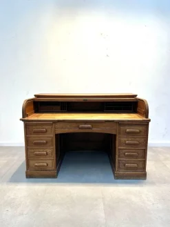 Pamono Roll-Top Desk in Oak Online