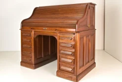 Pamono Rolltop Desk, USA, 1910s Clearance