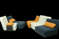 Pamono Roset Confluences by Philippe Negro Line for Ligne Roset, 2000s, Set of 5