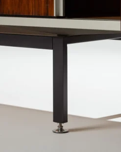 Pamono Rosewood and Metal Sideboard by Georges Frydman, 1960s Hot