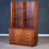 Pamono Rosewood Bookcase with Drawers by Poul Hundevad, Denmark, 1960s Best