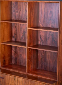 Pamono Rosewood Bookcase with Drawers by Poul Hundevad, Denmark, 1960s Best
