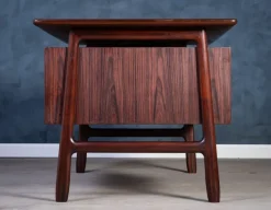 Pamono Rosewood Desk by Gunni Omann for Omann Jun Møbelfabrik, 1960s Sale