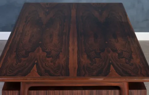 Pamono Rosewood Desk by Gunni Omann for Omann Jun Møbelfabrik, 1960s Sale