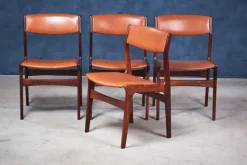 Pamono Rosewood Dining Chairs by Nova, Denmark, 1960s, Set of 4 Outlet