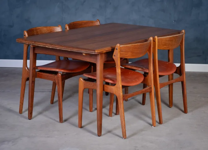 Pamono Rosewood Dining Table by Svend Aage Madsen, 1960s Discount