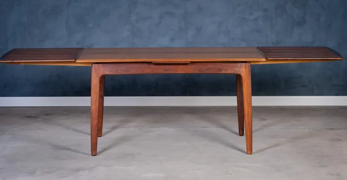 Pamono Rosewood Dining Table by Svend Aage Madsen, 1960s Discount
