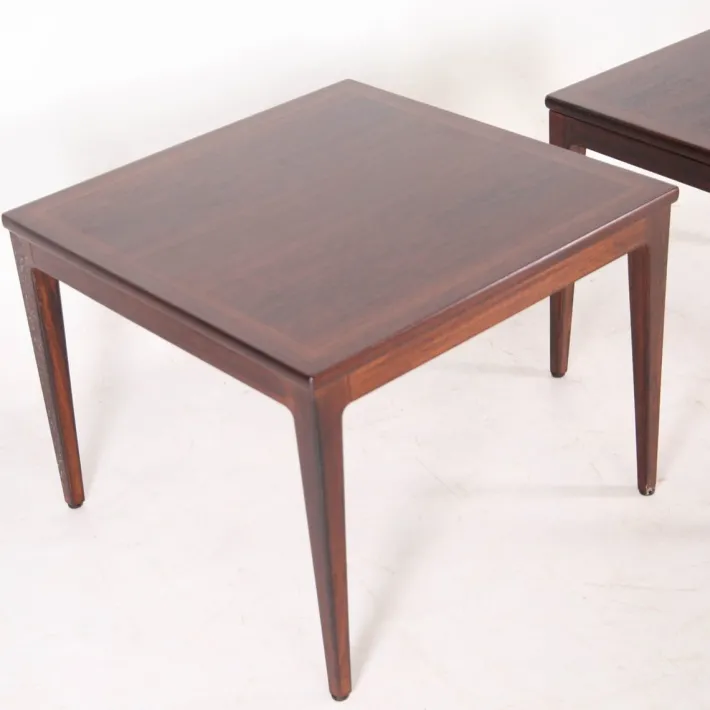 Pamono Rosewood End Tables, 1970s, Set of 2 Outlet