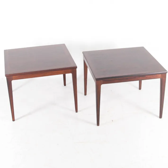 Pamono Rosewood End Tables, 1970s, Set of 2 Outlet