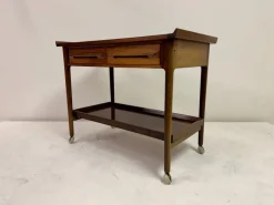 Pamono Rosewood Trolley by Torbjørn Afdal for Mellemstrands Møbelfabrik Bruksbo, 1960s Discount