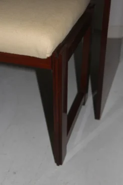 Pamono Rosewood Vanity Desk & Stool from MIM, 1960s, Set of 2 Discount