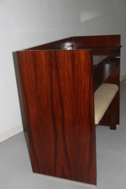 Pamono Rosewood Vanity Desk & Stool from MIM, 1960s, Set of 2 Discount