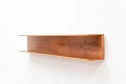 Pamono Rosewood Wall-Mounted Shelf Best