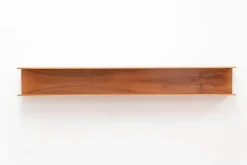 Pamono Rosewood Wall-Mounted Shelf Best