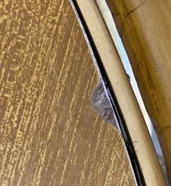 Pamono Round Bamboo Game Table, 1970s Online