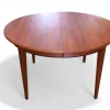 Pamono Round Dining Table in Teak by Gunni Omann, Denmark, 1960s Clearance