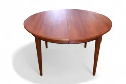 Pamono Round Dining Table in Teak by Gunni Omann, Denmark, 1960s Clearance