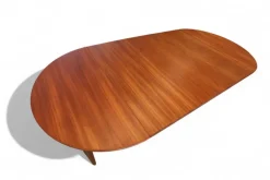 Pamono Round Dining Table in Teak by Gunni Omann, Denmark, 1960s Clearance