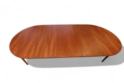 Pamono Round Dining Table in Teak by Gunni Omann, Denmark, 1960s Clearance