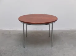 Pamono Round Dining Table in the style of Alfred Hendrickx, 1960s Best