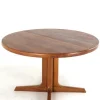 Pamono Round Extendable Jysted Dining Table from Gudme Best
