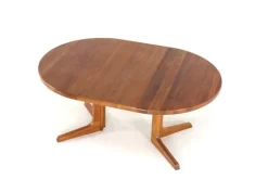 Pamono Round Extendable Jysted Dining Table from Gudme Best