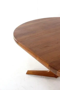 Pamono Round Extendable Jysted Dining Table from Gudme Best