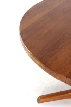 Pamono Round Extendable Jysted Dining Table from Gudme Best