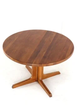Pamono Round Extendable Jysted Dining Table from Gudme Best