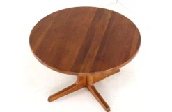 Pamono Round Extendable Jysted Dining Table from Gudme Best