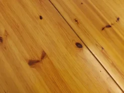 Pamono Round Extendable Pine Table, 1970s