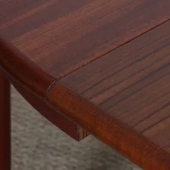 Pamono Round Extendable Teak Dining Table, 1960s Clearance