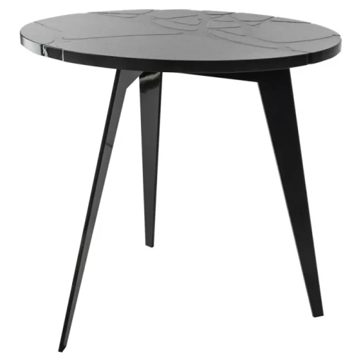 Pamono Round Filodifumo Outdoor Table in Lava Stone and Steel by Riccardo Scibetta & Sonia Giambrone for MYOP Clearance