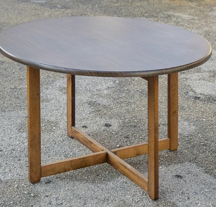 Pamono Round Garden Table from Emu, 1970s Hot