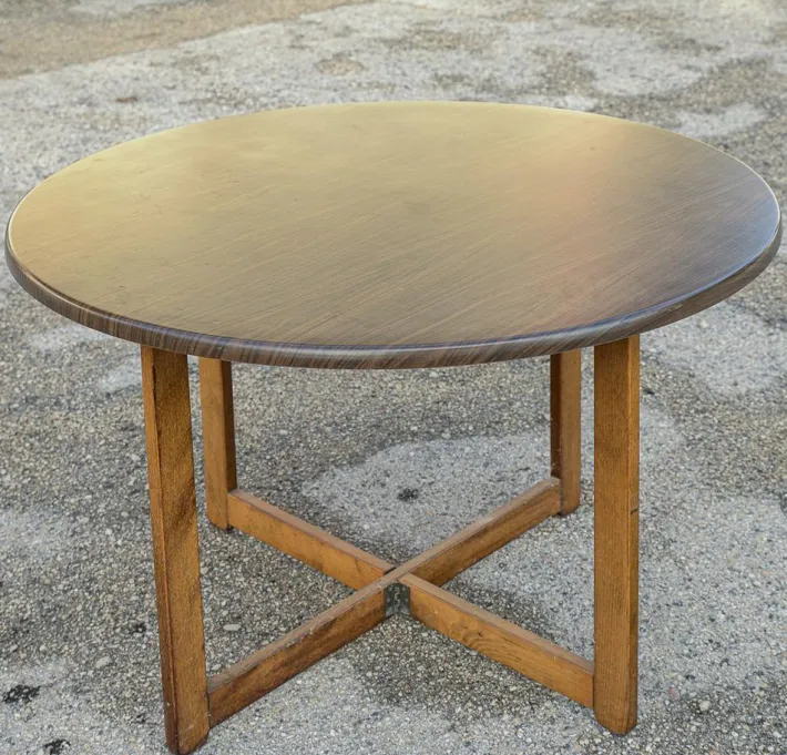 Pamono Round Garden Table from Emu, 1970s Hot