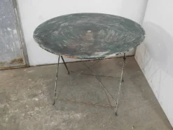 Pamono Round Garden Table, 1960s Hot