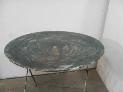 Pamono Round Garden Table, 1960s Hot