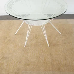 Pamono Round Garden Tea Table in Wrought Iron by Gio Ponti, 1950s Best