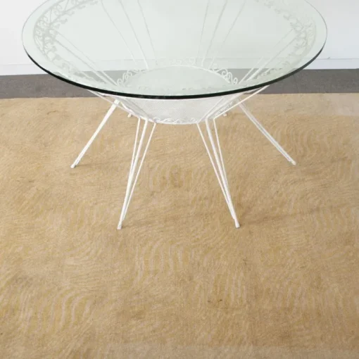 Pamono Round Garden Tea Table in Wrought Iron by Gio Ponti, 1950s Best