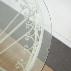 Pamono Round Garden Tea Table in Wrought Iron by Gio Ponti, 1950s Best