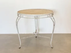 Pamono Round Table in Iron, 1960s Outlet