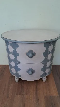 Pamono Rounded Lacquered Side Cabinet Clearance